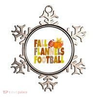 Fall Flannels Football Sport Lover Ornament thumb 0