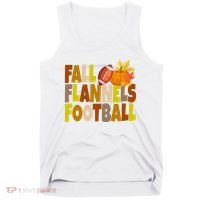 Fall Flannels Football Sport Lover Tank Top thumb 0