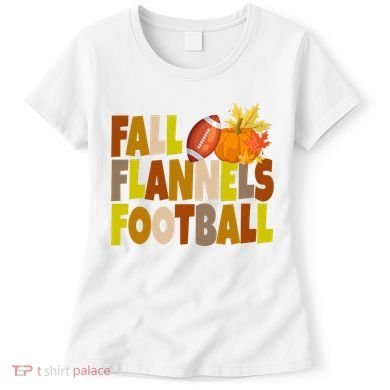Fall Flannels Football Sport Lover Women's T-Shirt