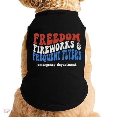 Freedom Fireworks & Frequent Flyers Emergency Department Doggie Tank