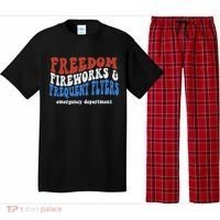 Freedom Fireworks & Frequent Flyers Emergency Department Pajama Set thumb 0