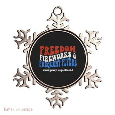 Freedom Fireworks & Frequent Flyers Emergency Department Ornament