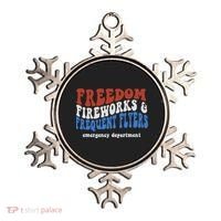 Freedom Fireworks & Frequent Flyers Emergency Department Ornament thumb 0