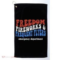 Freedom Fireworks & Frequent Flyers Emergency Department Golf Towel thumb 0
