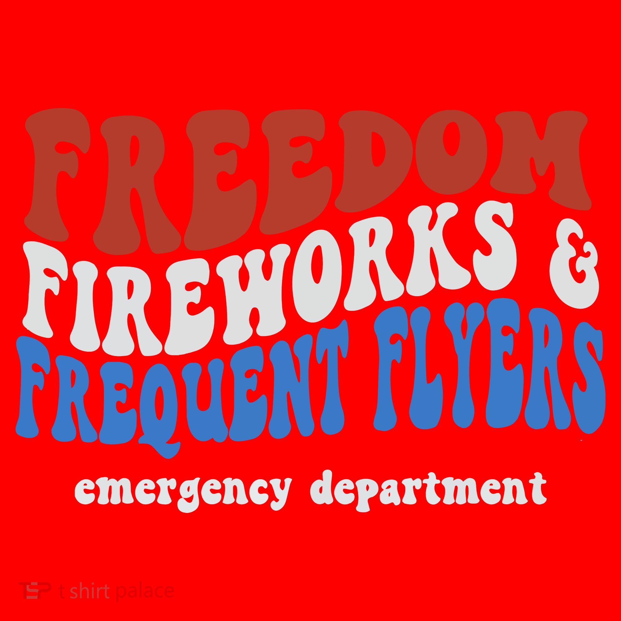 Freedom Fireworks & Frequent Flyers Emergency Department Santa Hat