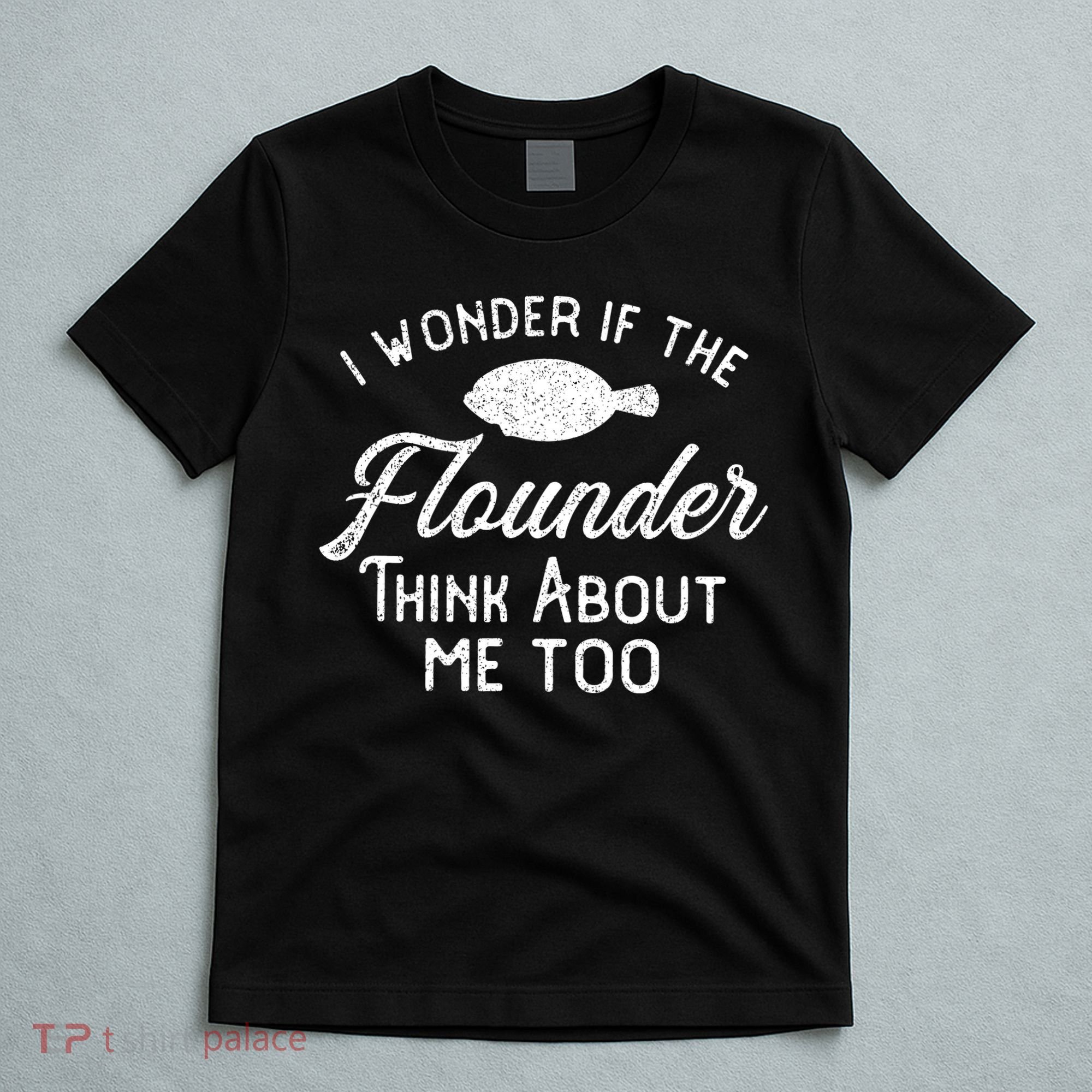 Funny Flounder Fishing Gigging T-Shirt