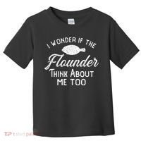 Funny Flounder Fishing Gigging Toddler T-Shirt thumb 0