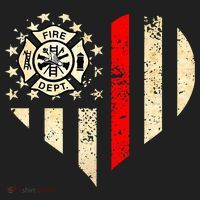 Funny Firefighter Fireman Heart Tumbler thumb 3