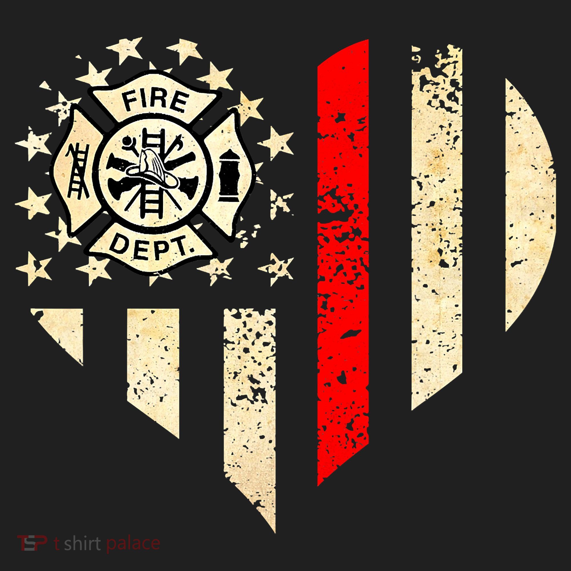 Funny Firefighter Fireman Heart Tumbler