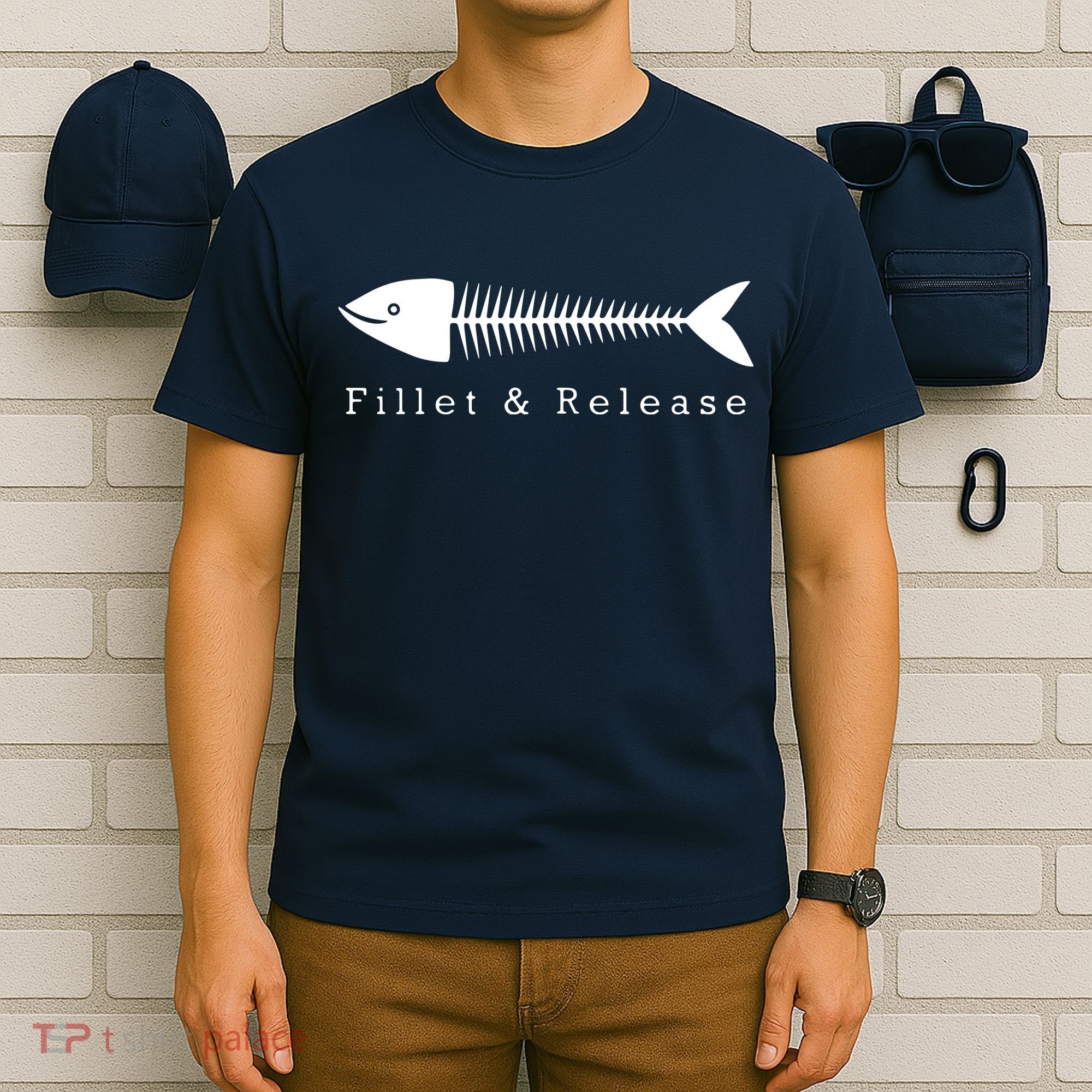 Funny Fishing Fisherman Humor Tee Fillet And Release T-Shirt