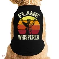 Funny Firefighting Fireman & Volunr Firefighter Doggie Tank thumb 0