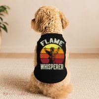 Funny Firefighting Fireman & Volunr Firefighter Doggie Tank thumb 2