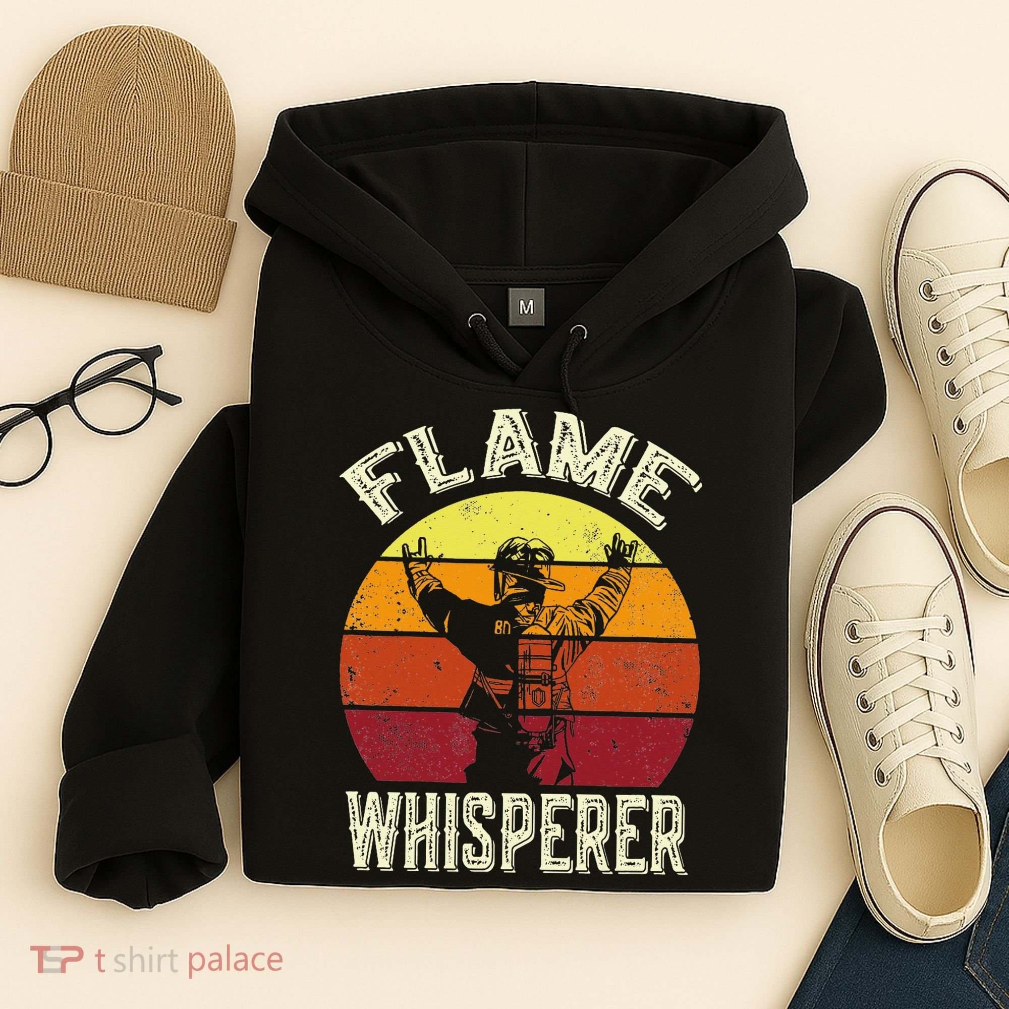 Funny Firefighting Fireman & Volunr Firefighter Hoodie