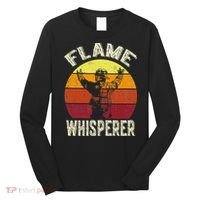 Funny Firefighting Fireman & Volunr Firefighter Long Sleeve Shirt thumb 0