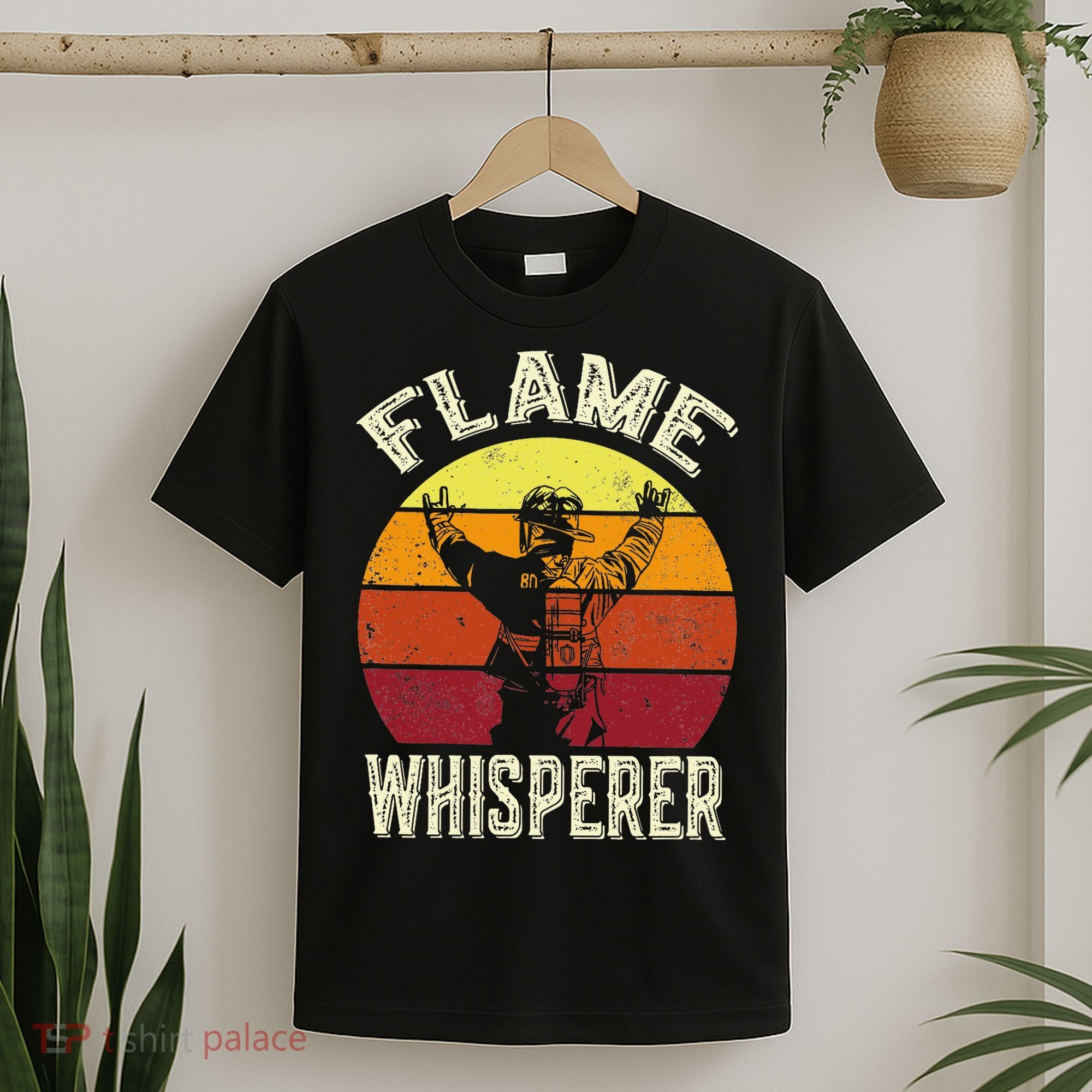 Funny Firefighting Fireman & Volunr Firefighter T-Shirt