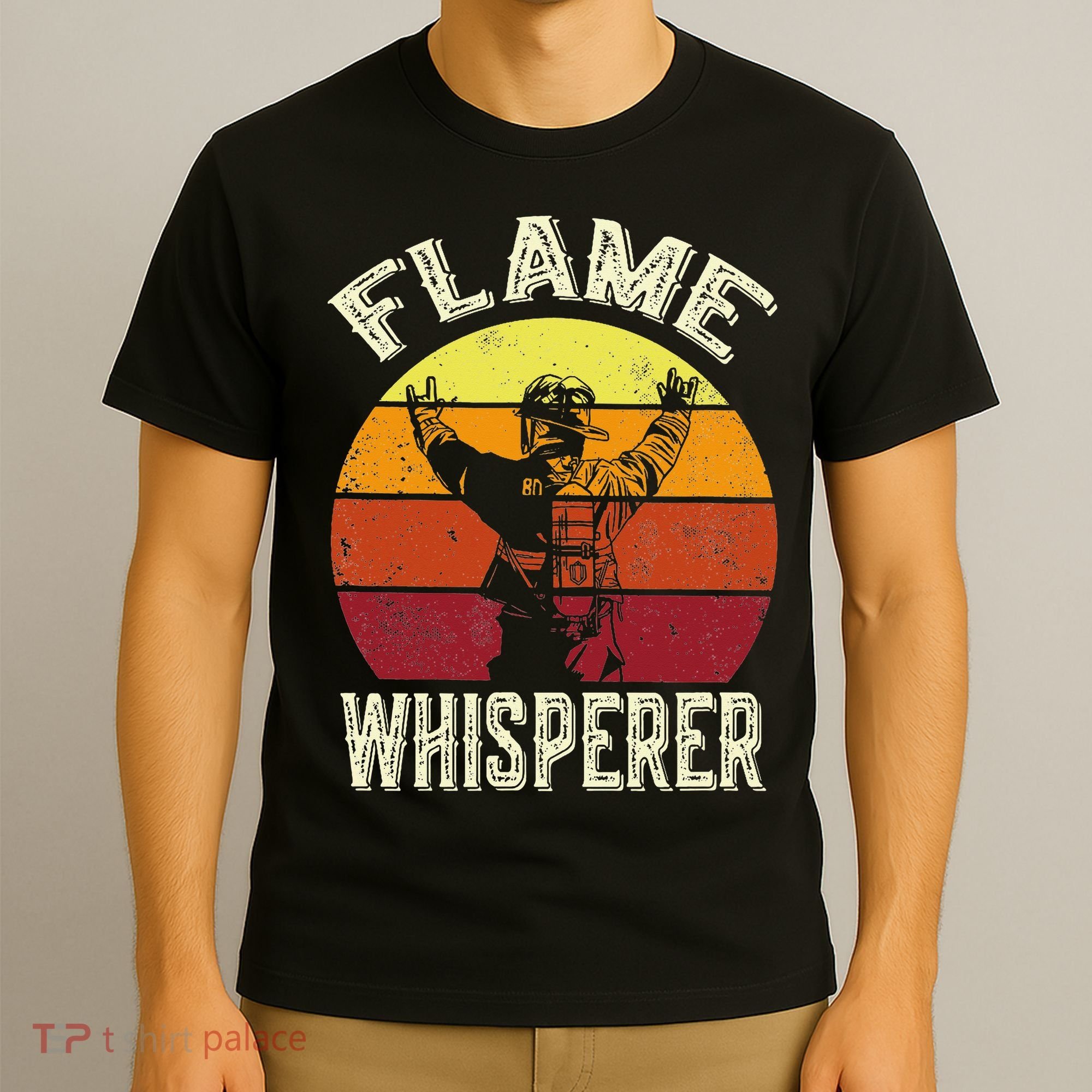 Funny Firefighting Fireman & Volunr Firefighter T-Shirt