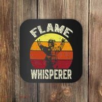 Funny Firefighting Fireman & Volunr Firefighter Coaster thumb 0