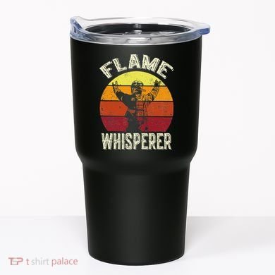 Funny Firefighting Fireman & Volunr Firefighter Tumbler