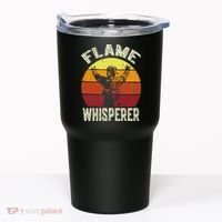 Funny Firefighting Fireman & Volunr Firefighter Tumbler thumb 0