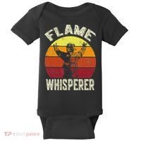 Funny Firefighting Fireman & Volunr Firefighter Baby Bodysuit thumb 0