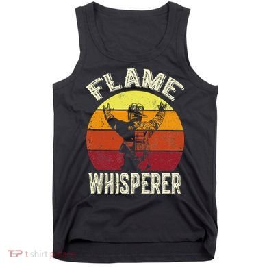 Funny Firefighting Fireman & Volunr Firefighter Tank Top