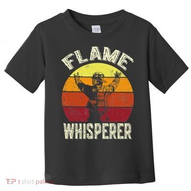 Funny Firefighting Fireman & Volunr Firefighter Toddler T-Shirt