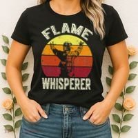 Funny Firefighting Fireman & Volunr Firefighter Women's T-Shirt thumb 2