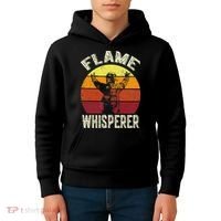 Funny Firefighting Fireman & Volunr Firefighter Kids Hoodie thumb 4
