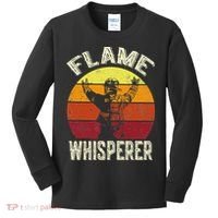 Funny Firefighting Fireman & Volunr Firefighter Kids Long Sleeve Shirt thumb 0