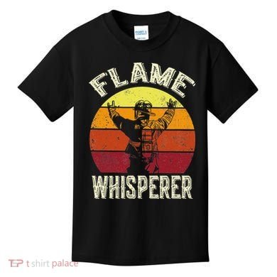 Funny Firefighting Fireman & Volunr Firefighter Kids T-Shirt
