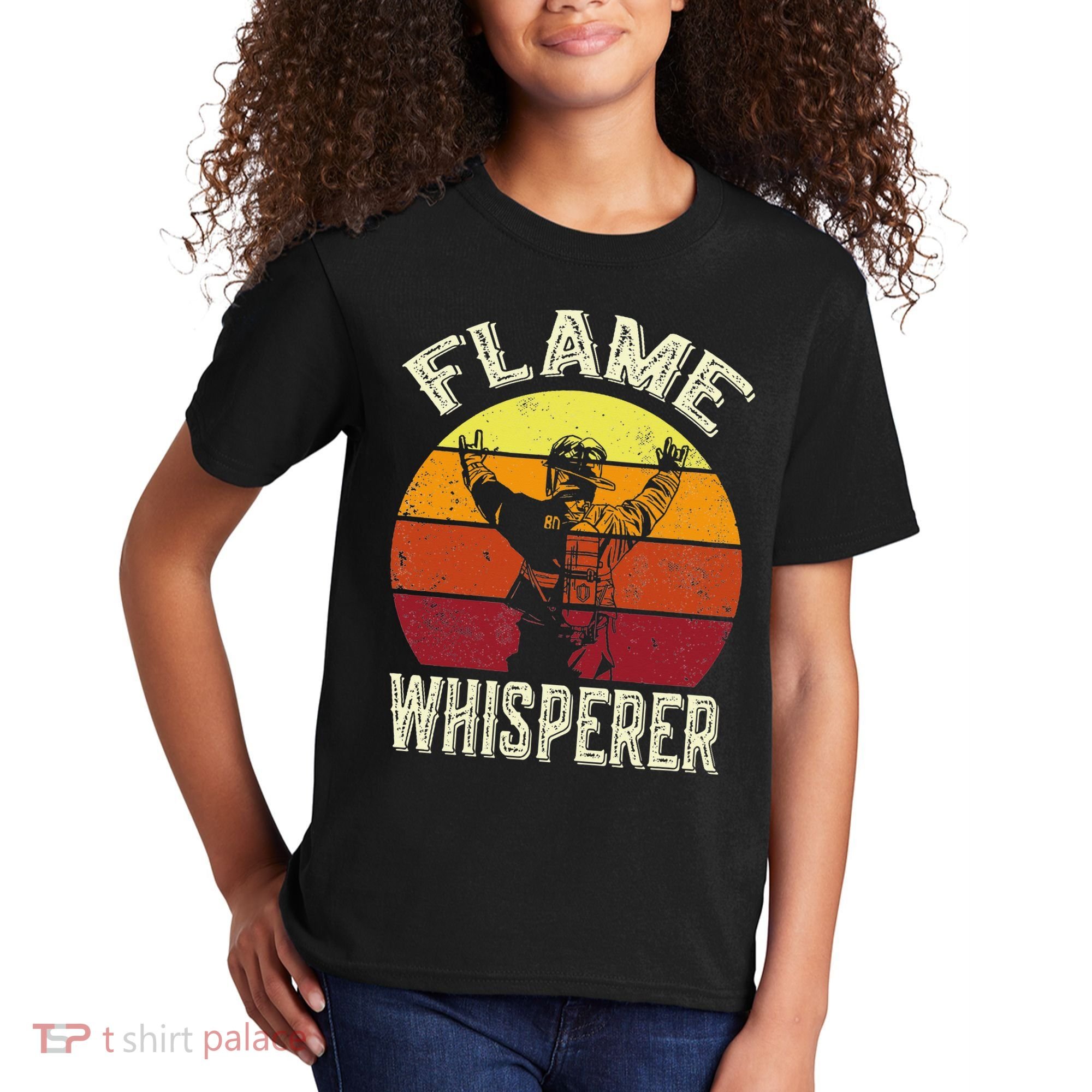 Funny Firefighting Fireman & Volunr Firefighter Kids T-Shirt