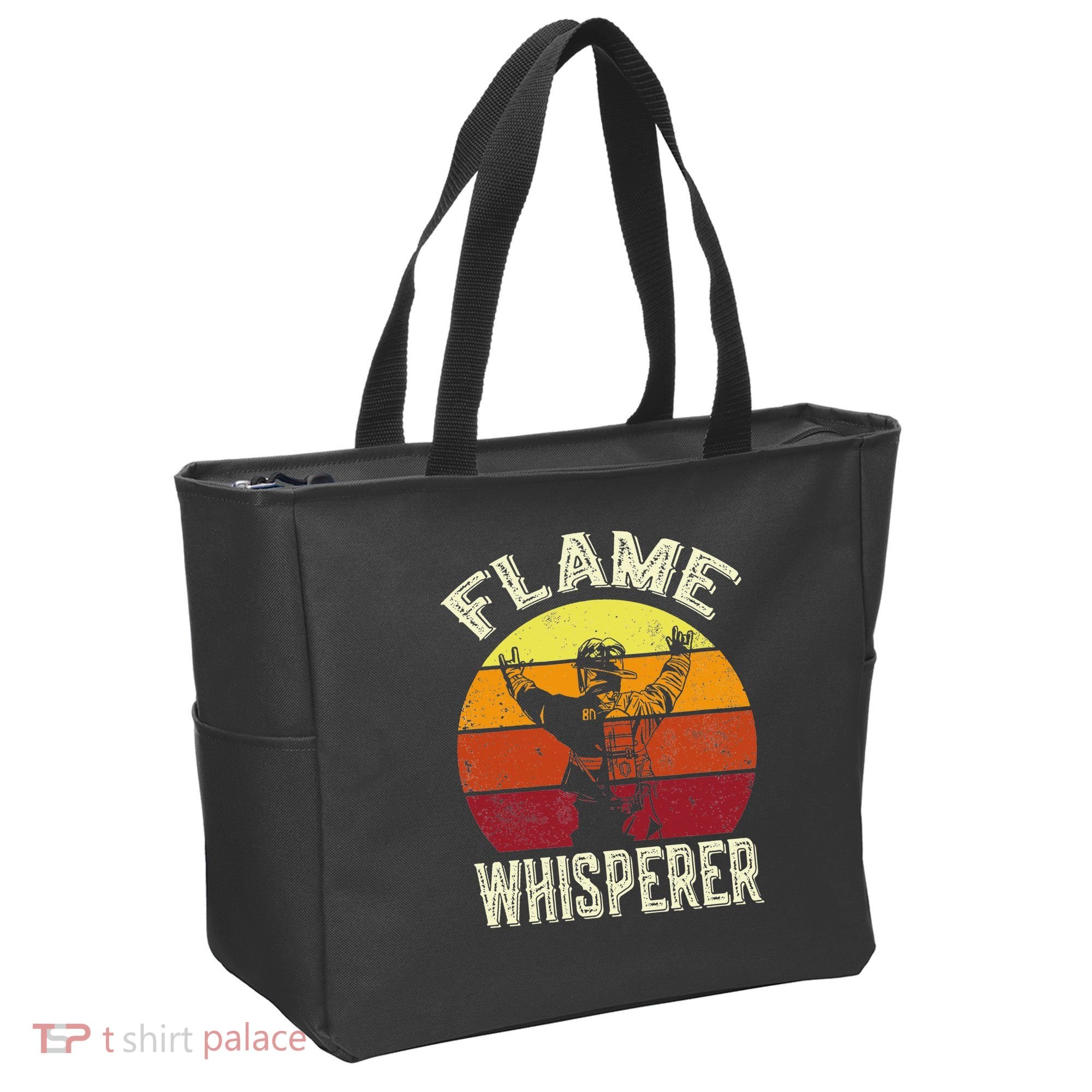 Funny Firefighting Fireman & Volunr Firefighter Tote Bag