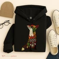 Floral Fox Hoodie thumb 4
