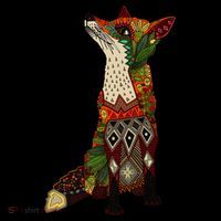 Floral Fox Sweatshirt thumb 3