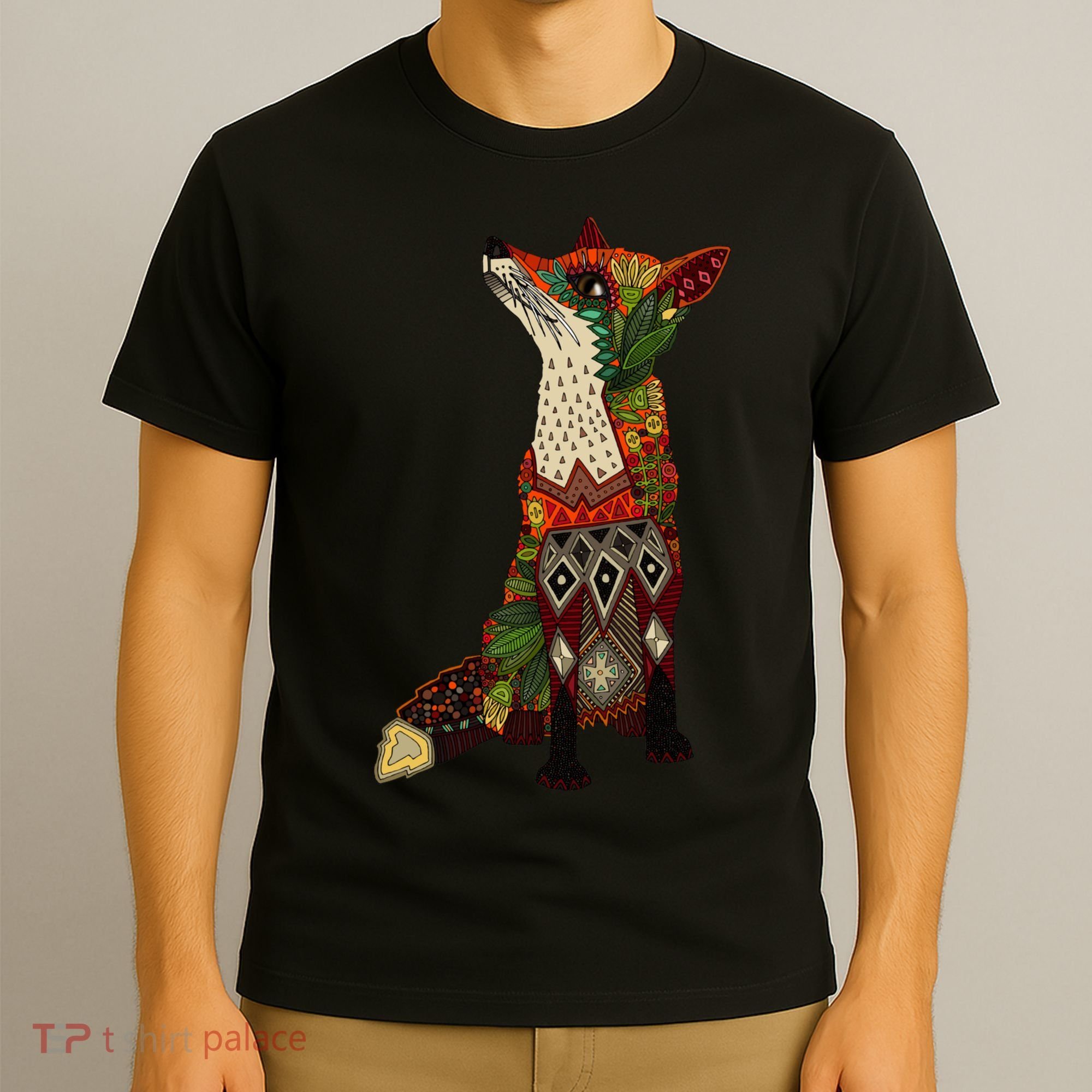 Floral Fox T-Shirt