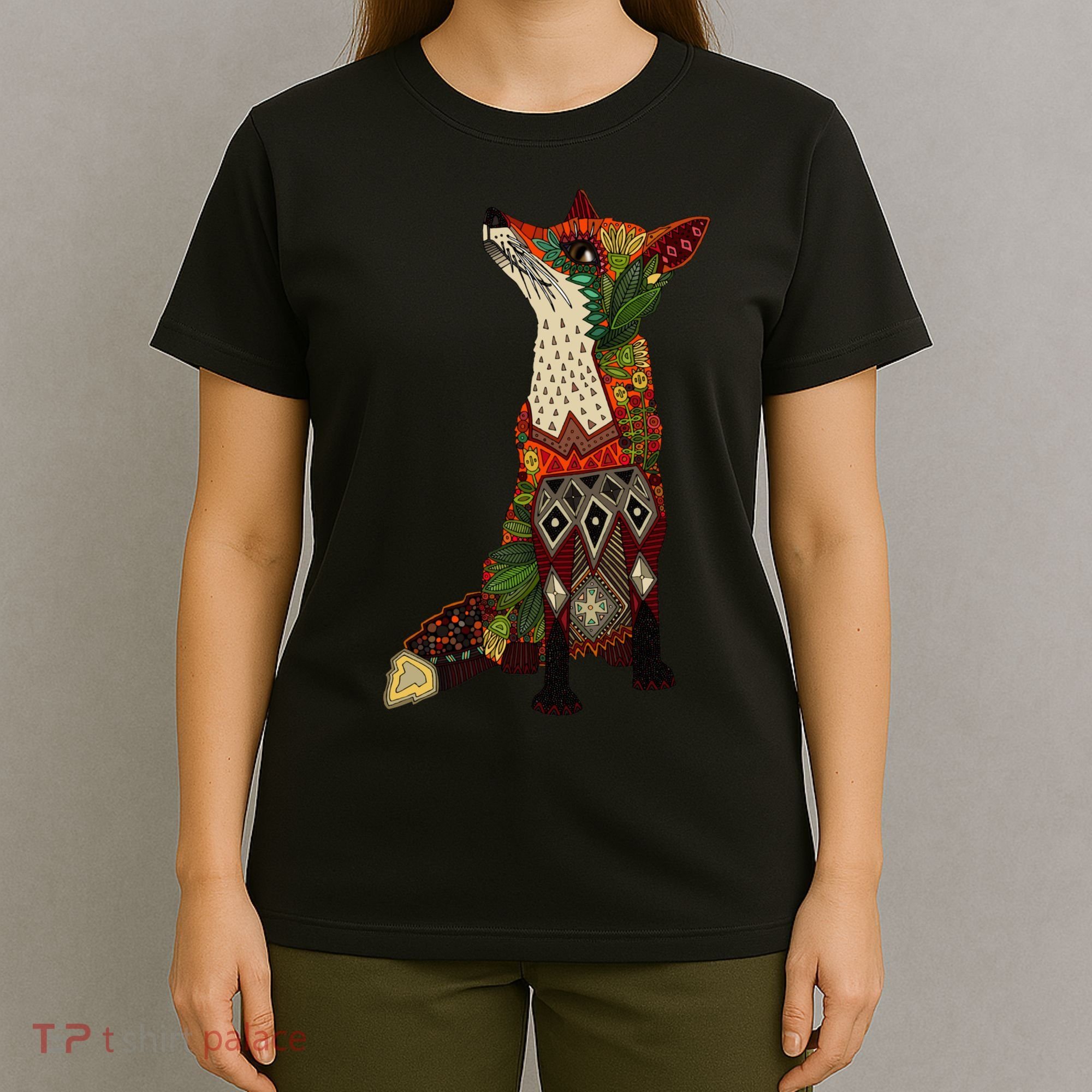 Floral Fox T-Shirt