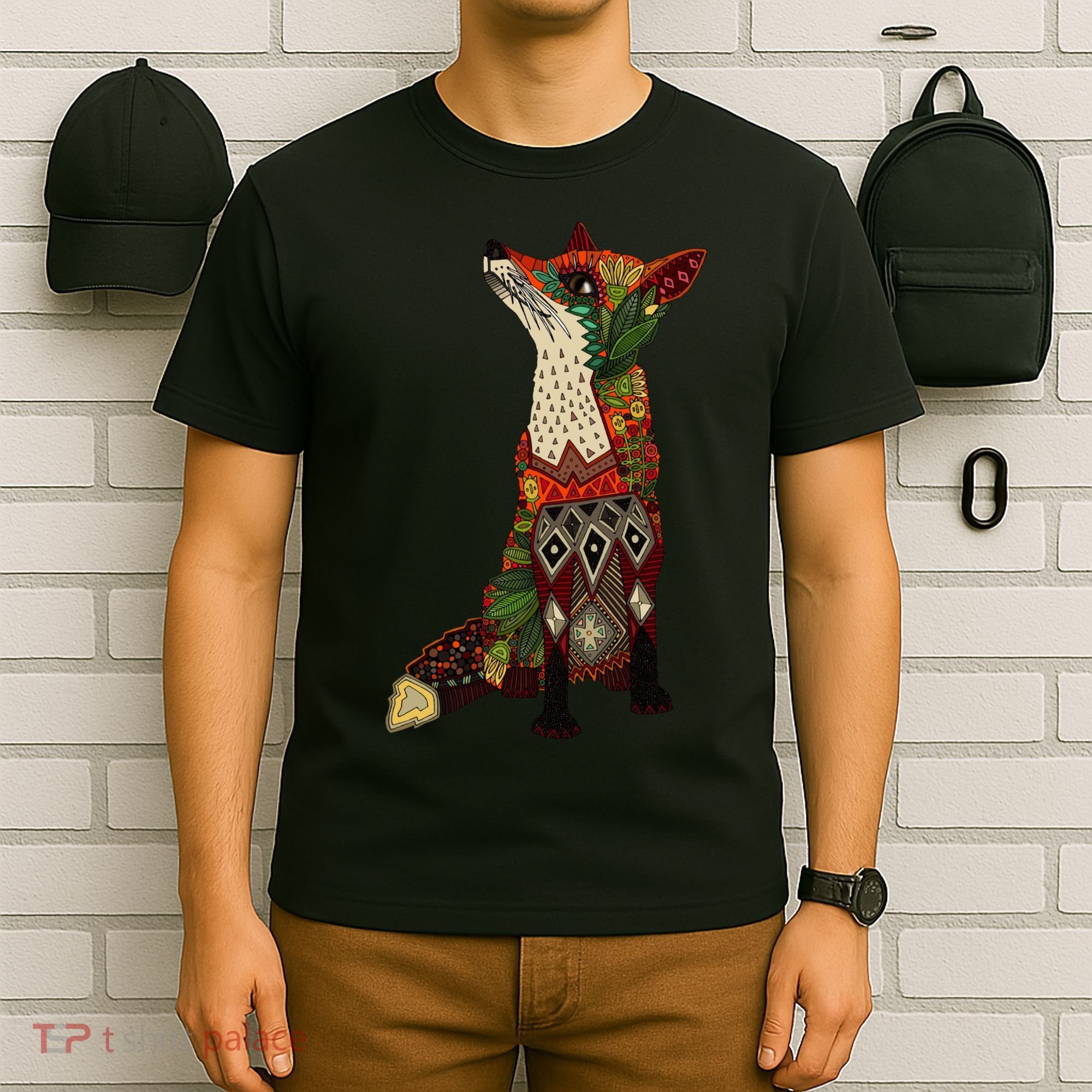 Floral Fox T-Shirt