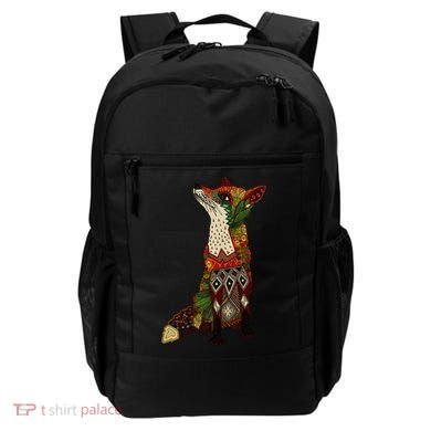 Floral Fox Backpack