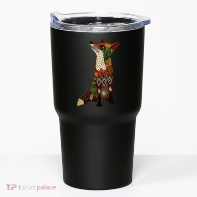 Floral Fox Tumbler