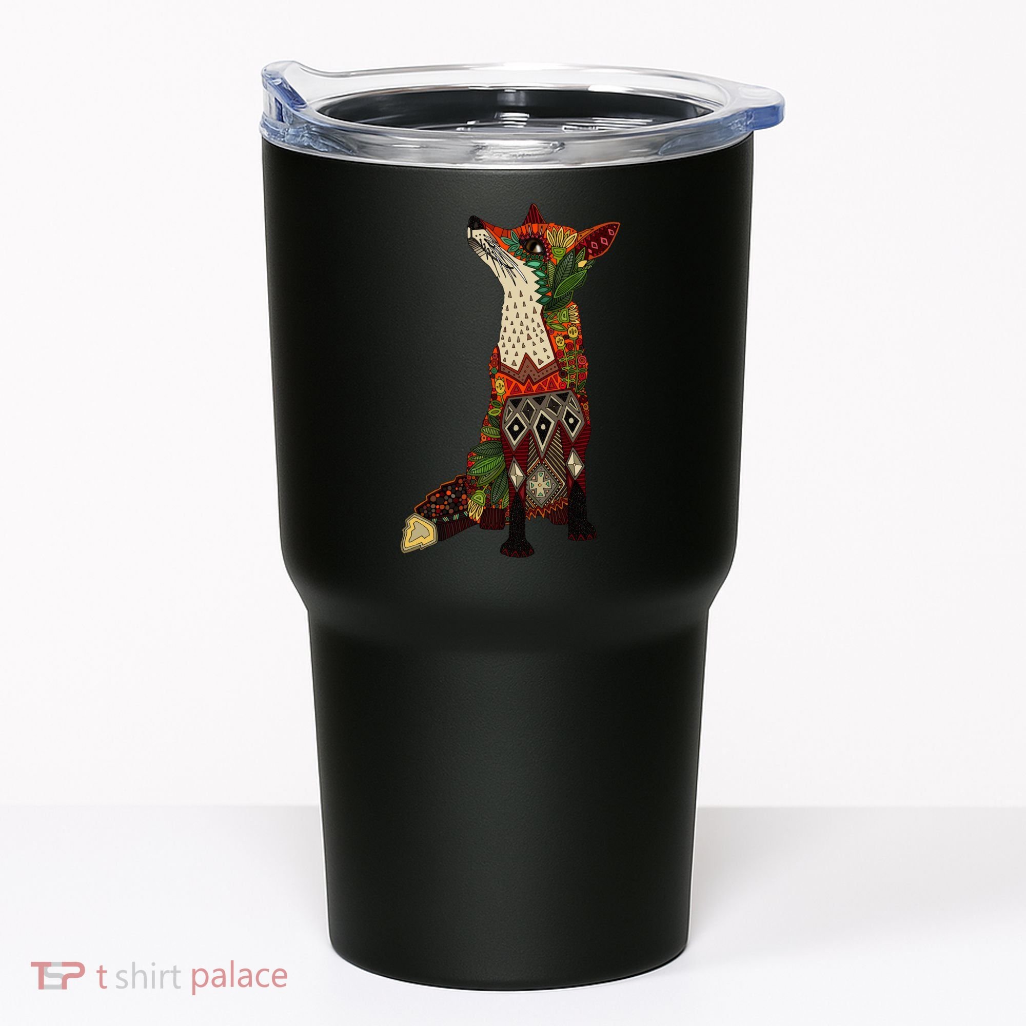 Floral Fox Tumbler