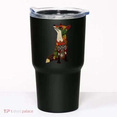 Floral Fox Tumbler