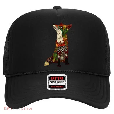 Floral Fox Hat