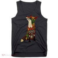 Floral Fox Tank Top thumb 0