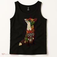 Floral Fox Tank Top thumb 2