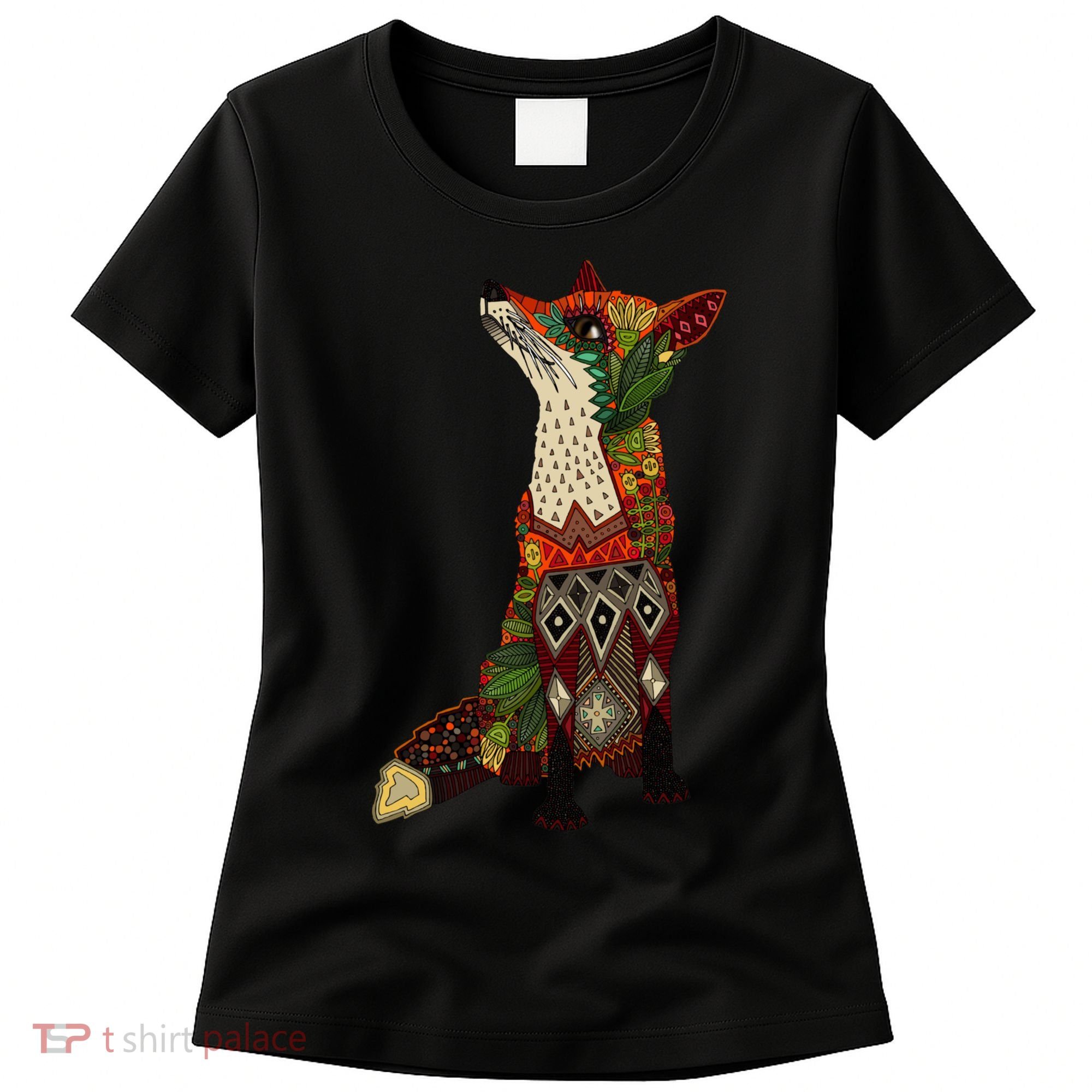 Floral Fox Women's T-Shirt