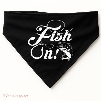 Funny Fishing USA-Made Doggie Bandana