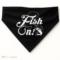 Funny Fishing USA-Made Doggie Bandana thumb 0