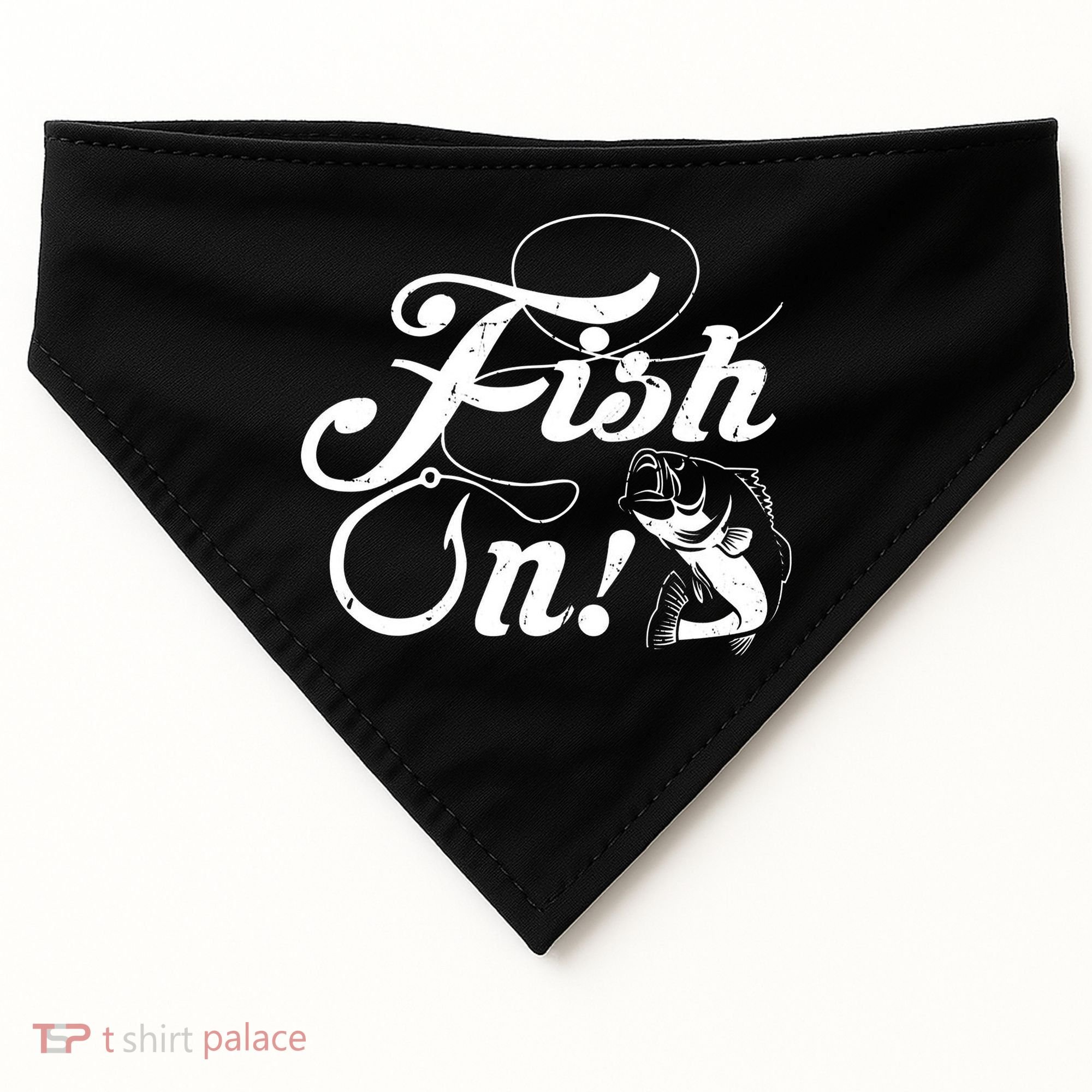 Funny Fishing USA-Made Doggie Bandana
