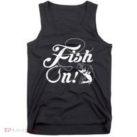 Funny Fishing Tank Top thumb 0