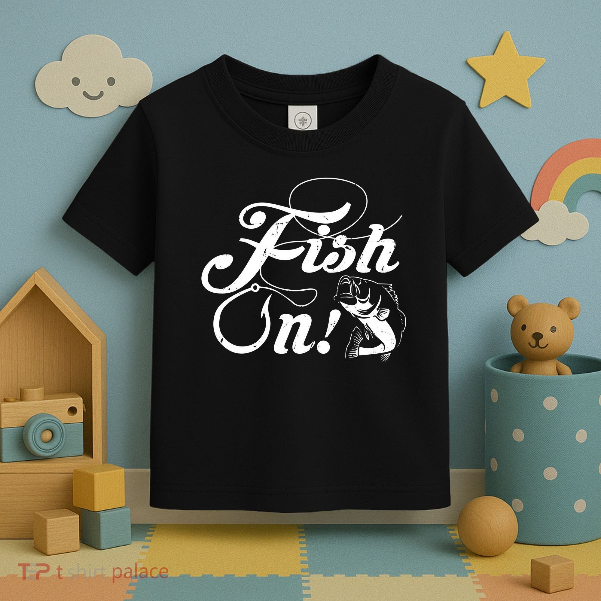 Funny Fishing Toddler T-Shirt